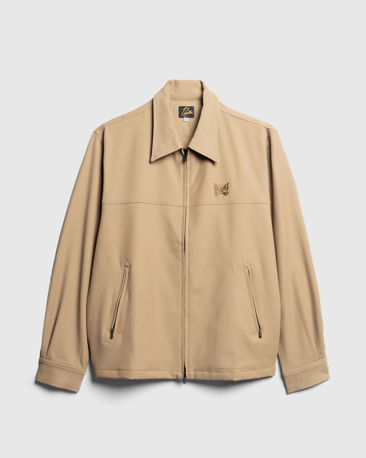 Needles – Cavalry Twill Sport Jacket Beige | Highsnobiety Shop